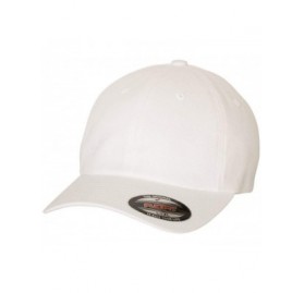 Baseball Caps Cotton Twill Dad's Cap - White - CQ18DHCGYRT $14.82