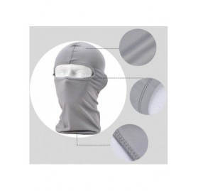Balaclavas Balaclava UV Protection Summer Face Masks for Cycling Outdoor Sports Full Face Mask Breathable 3pack - CU18SAT0EYL...