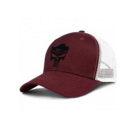 Baseball Caps Trump Hats for Men/Women Snapback Adjustable Fashion Baseball Cap Hat - Burgundy-234 - CT18UZDOT0K $13.12