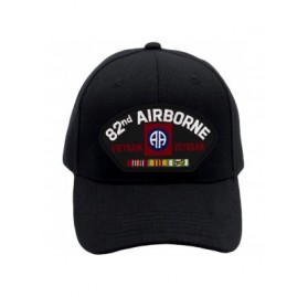 Baseball Caps 82nd Airborne - Vietnam War Veteran Hat/Ballcap Adjustable One Size Fits Most - Black - CK1884US287 $20.20