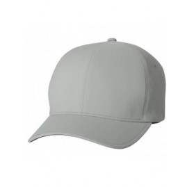 Baseball Caps Premium Seamless Hat - Delta 180 S/M (Silver) - CM12LH8QIKB $13.31