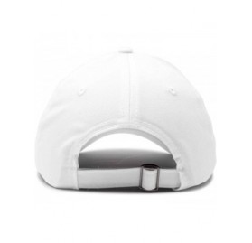 Baseball Caps Pineapple Hat Unstructured Cotton Baseball Cap - White - CI180TEDRT8 $11.43