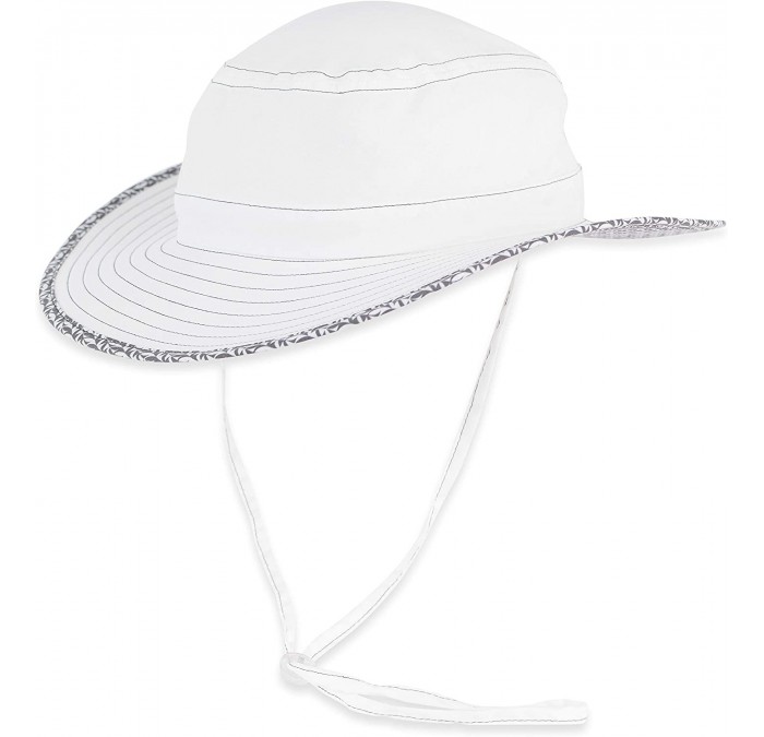 Sun Hats Women's Lotus Sun Hat - White - CH124XEJQK5 $50.26