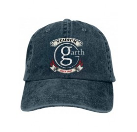 Baseball Caps Garth Brooks Denim Hat Fashion Can Adjust Denim Cap Baseball Cap Unisex - Navy - CL18UCWY4CH $13.72