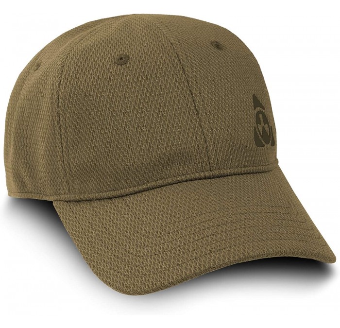 Baseball Caps Core Cover Low Crown Stretch Fit Baseball Cap - Coyote - CW1286DNLYV $20.64