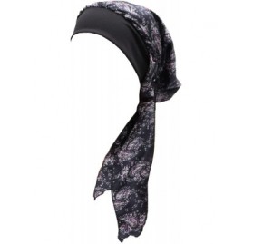 Skullies & Beanies Chemo Cancer Head Scarf Hat Cap Tie Dye Pre-Tied Hair Cover Headscarf Wrap Turban Headwear - C2198N9A3K4 $...