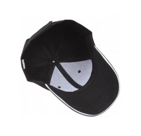 Baseball Caps Unisex Hats for Summer Baseball Cap Dad Hat Plain Men Women Cotton Adjustable Blank Unstructured Soft - Black -...