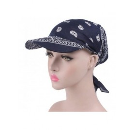 Skullies & Beanies Chemo Headwear Turbans Cancer Hats Sleeping Hats Sleep Bonnet Cap Baseball Cap - Light Blue - CL18SX7KLHU ...