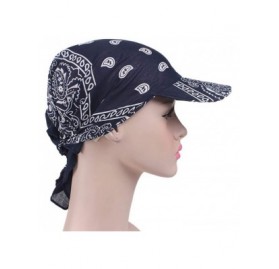 Skullies & Beanies Chemo Headwear Turbans Cancer Hats Sleeping Hats Sleep Bonnet Cap Baseball Cap - Light Blue - CL18SX7KLHU ...