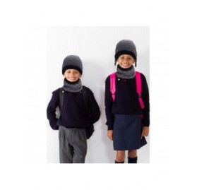 Skullies & Beanies 4 Pieces Ski Warm Set includes Winter Hat Scarf Warmer Gloves Winter Outdoor Earmuffs for Adults Kids - Gr...