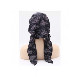 Skullies & Beanies Chemo Cancer Head Scarf Hat Cap Tie Dye Pre-Tied Hair Cover Headscarf Wrap Turban Headwear - C2198N9A3K4 $...