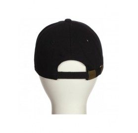 Baseball Caps Custom Hat A to Z Initial Letters Classic Baseball Cap- Black Hat White Black - Letter L - C618NH89UTE $14.73