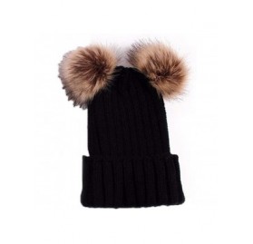 Skullies & Beanies Parent-Child Hat Winter Warmer- Baby Hat/Women Hat- Mother & Baby Knit Hat Beanie Winter Warm Crochet Cap ...