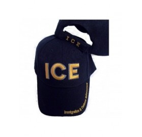 Baseball Caps ICE Immigration & Customs Enforcement Embroidered Hat Baseball Style Ball Cap - C4114NK3VZB $36.69
