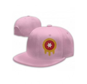 Baseball Caps Unisex Tulsa Flag Casual Trucker Hat Baseball Cap Cotton Adjustable Cap Dad Hat - Pink - CR18THI6AD8 $11.97