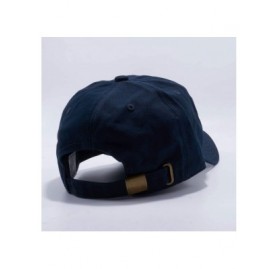 Baseball Caps Cotton Adjustable Baseball Classic Ballcap - Navy(2pcs) - CO18UR6Y7UX $21.61