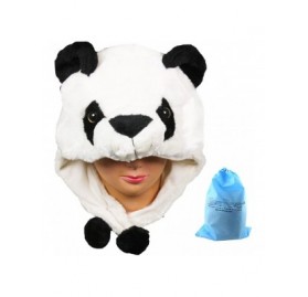 Skullies & Beanies Plush Soft Animal Beanie Hat Halloween Cute Soft Warm Toddler to Teen - Panda - C012M5NBL0J $11.76