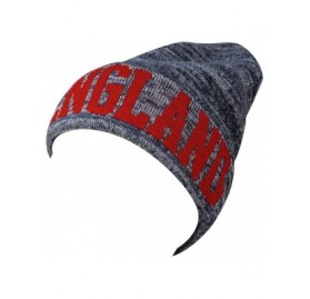 Skullies & Beanies Classic Cuff Beanie Hat Ultra Soft Blending Football Winter Skully Hat Knit Toque Cap - Sf200 New England ...