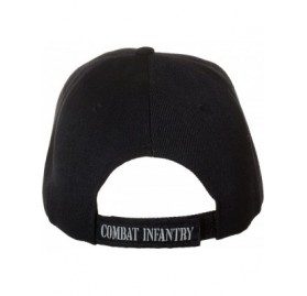 Baseball Caps Officially Licensed US Army Combat Infantryman Badge Insignia Black Embroidered Baseball Cap - C91802NXUAX $27.17