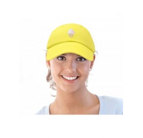 Baseball Caps Soft Serve Ice Cream Hat Cotton Baseball Cap - Minion Yellow - CQ18LL2TN3Y $11.01