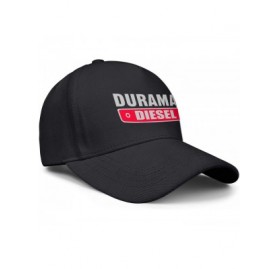 Baseball Caps Duramax Logo Women Mens Cute Baseball Cap Mesh Cap Dad Hats Visor Hats - Black-96 - CA18X8I08TS $17.28