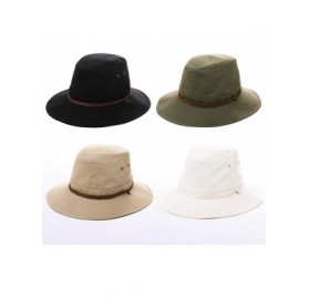 Sun Hats Packable Unisex Fishing Sun Hat Outdoor Safari Panama SPF 50 Travel for Men Women 56-61cm - Olive_00706 - CB18R32WXE...