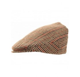 Newsboy Caps mens flat cap tweed country wool gent hat - Brown - C511Q04JAB1 $12.63