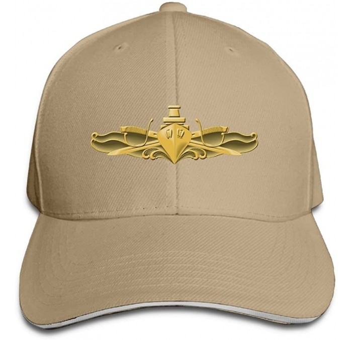 Baseball Caps Unisex US Navy Surface Warfare Officer Fashion Peaked Cap Baseball Cap For Travel/Sports - Natural - CQ18CU4UXL...