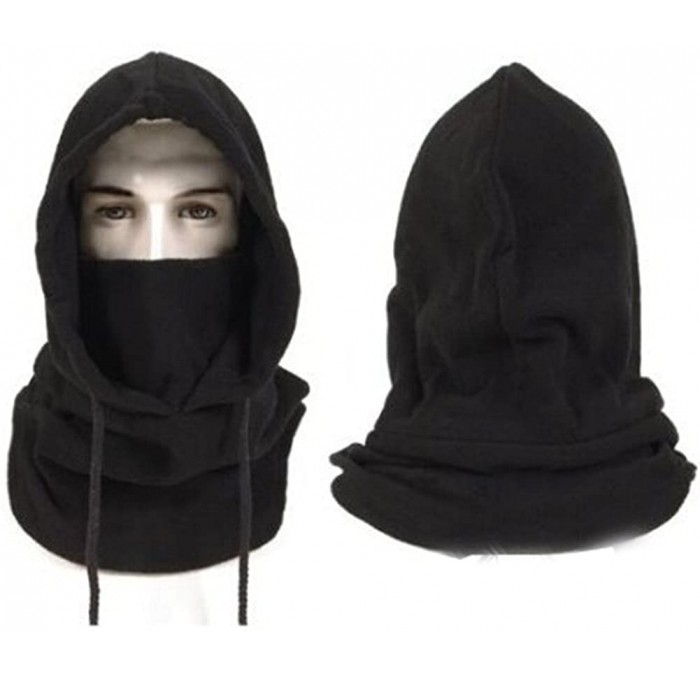 Balaclavas Hats for Men Winter Hat Face Mask Winter Mask Mens Hat Balaclava Face Mask - Black - CK126S4V29V $20.35