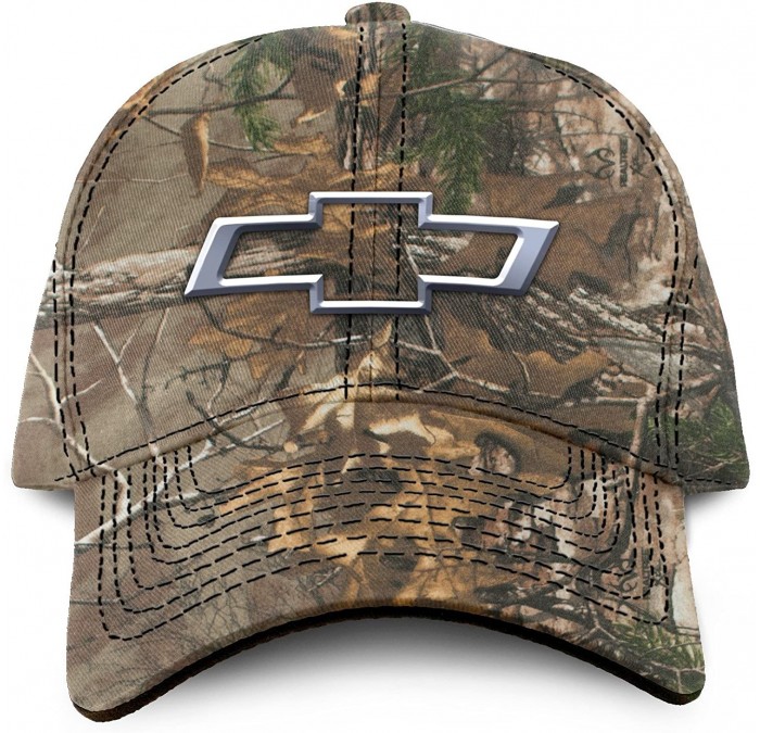 Baseball Caps Chevy-Bowtie Camo Hat - Camouflage - C812B6XUFN3 $15.84