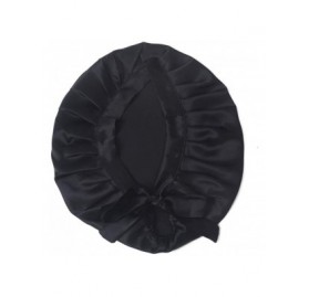 Skullies & Beanies Natural Sleep Bonnet Beauty - Black - CR18T8D5YTU $19.61