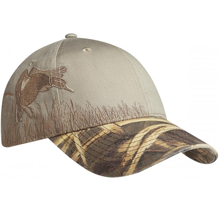 Baseball Caps Embroidered Camouflage Cap - Realtree/Khaki/Duck - C6180AO06RE $26.58
