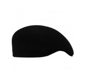 Newsboy Caps Wool Felt Ascot Men's Newsboy Ivy Cabbie Hat Cap Golf Driving - Black - CU11NHXEAE5 $12.93