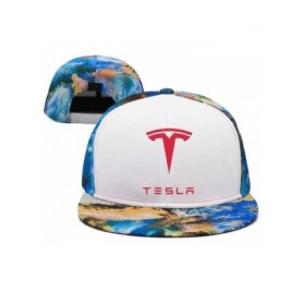 Baseball Caps Classic Tesla Car Baseball Hat for Mens Womens Trucker Cap - Tesla-28 - CW18LG9G7MQ $20.03