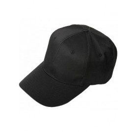 Baseball Caps Profile Twill Caps - Black - C1111C6IGYP $11.87