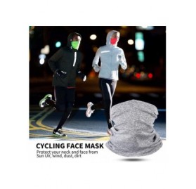 Balaclavas 2PCS Bandana Face Mask with 10PCS Safety Filters Neck Gaiter Balaclava Mouth Cover for Women Men - Pattern 9 - CD1...