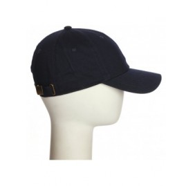 Baseball Caps Customized Letter Intial Baseball Hat A to Z Team Colors- Navy Cap Black White - Letter Q - CG18ET72305 $14.97