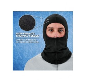 Balaclavas Balaclava- Winter Face Mask- Thermal Black Fleece- N-Ferno 6821 - Black - Each - CT114R8G8YP $8.08