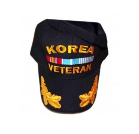 Baseball Caps Korea War Veteran Baseball Style Embroidered Hat Black Ball Cap Korean Vet - CN11GLBTQGD $7.81