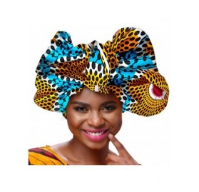 Cold Weather Headbands Dashiki Head African Traditional Wax Print Head - H - C618XAKQ85Z $16.54