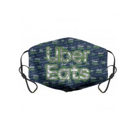 Balaclavas Uber Eats Gray Camouflage Logo Adjustable Earloops Reusable Cosplayl - Uber Eats Gray-1 - CA1982LUD4R $21.02