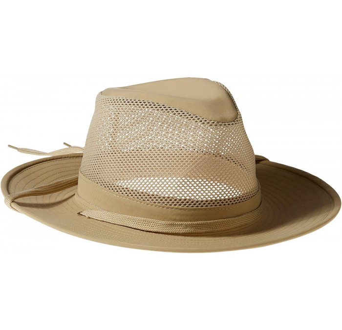 Cowboy Hats Men's Aussie Crushable Hat - Khaki - CO112IMNOBR $81.44