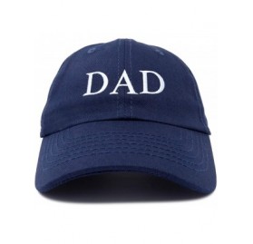 Baseball Caps Embroidered Mom and Dad Hat Washed Cotton Baseball Cap - Dad - Navy Blue - CP18OA5WLZ7 $10.88