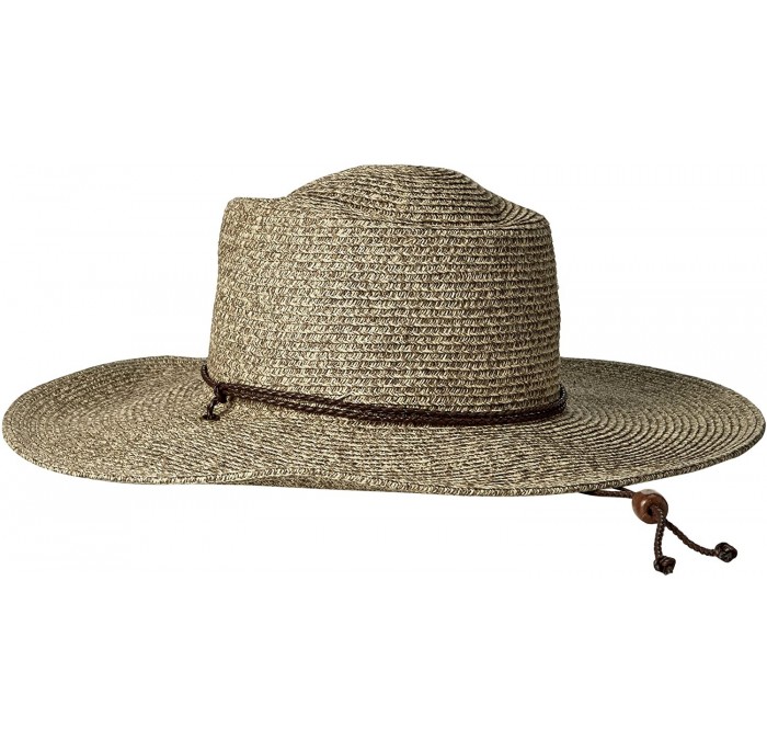 Sun Hats Women's 4-Inch Brim Ultrabriad Sun Hat - Stone - CN126ATCIGJ $53.57
