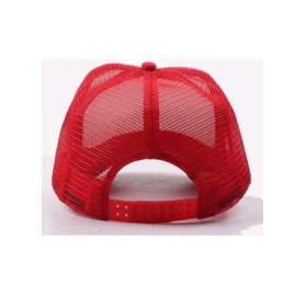 Baseball Caps Trucker Mesh Hat Baseball Caps Swag Leopard Adjustable Snapback Hats - Royalblue - CY18IG0QOYE $17.59