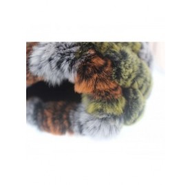 Skullies & Beanies Women's Genuine Rabbit Fur Beanie- Fashion Winter Warm Furry Hat - Color No. 7 - C212OBJQZ4I $30.55