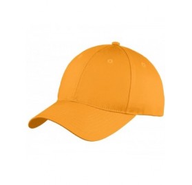 Baseball Caps Unstructured Twill Cap (C914) - Athletic Gold - C411UTOAVLB $10.12