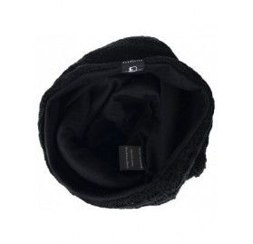 Skullies & Beanies Slouch Beanie Hats for Men Winter Summer Oversized Baggy Skull Cap - B101-black - CP129NYN5T3 $10.59
