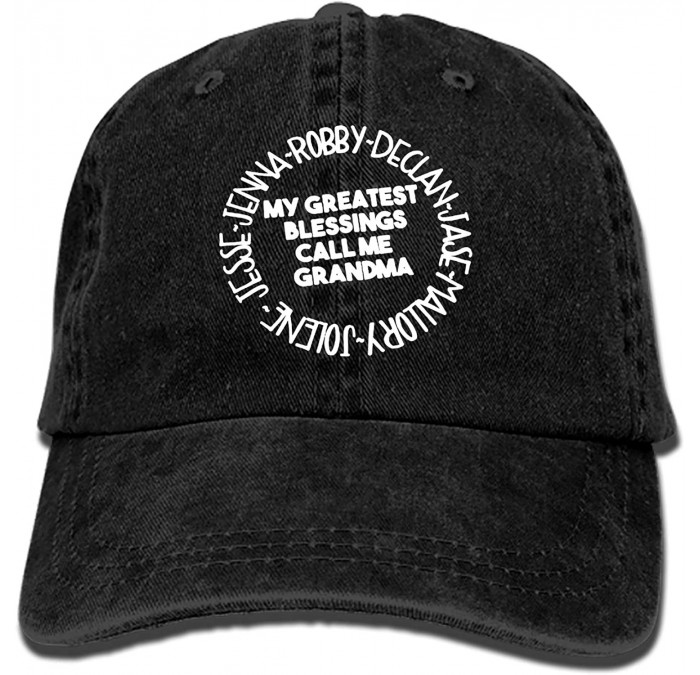 Cowboy Hats Classic Latinas Do It Better Adjustable Cowboy Cap Denim Hat Low Profile Gift for Men Women - Grandma9 - CU18T7TI...