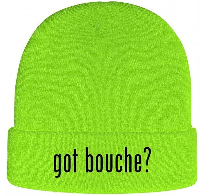 Skullies & Beanies got Bouche? - Soft Adult Beanie Cap - Neon Green - CS18AXRHHTD $38.69